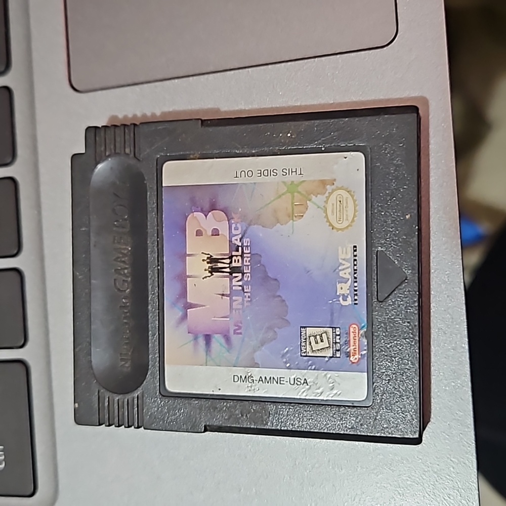 Men in Black: The Series (Nintendo Game Boy Color, 1998) no box just game